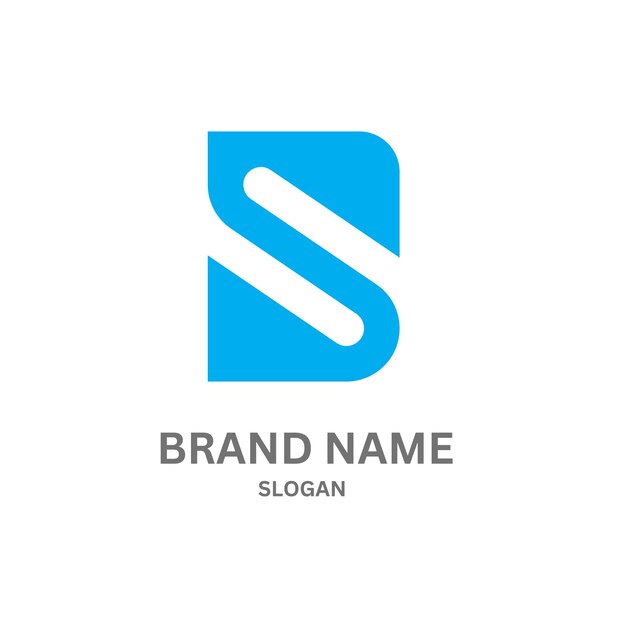 Diseño del logotipo de la letra DS744