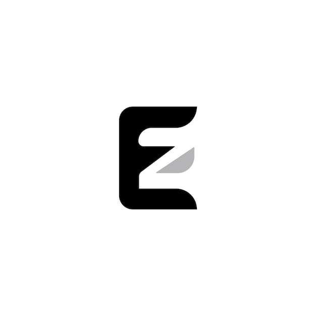 Diseño del logotipo de la letra E
