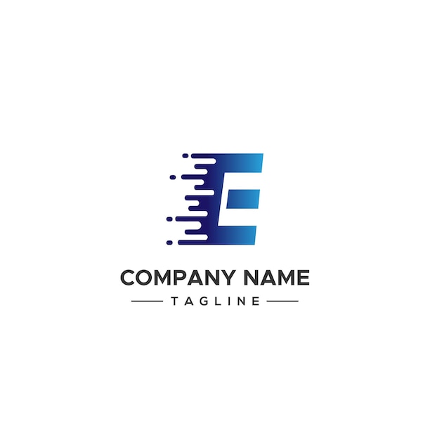 Diseño de logotipo letra e