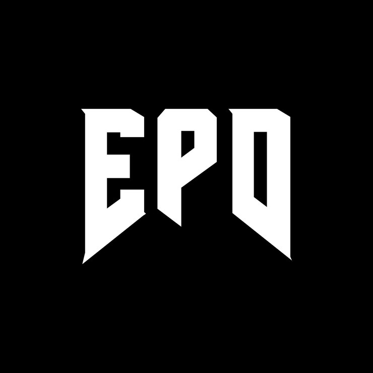 Vector diseño de logotipo de letra epd para una empresa de tecnología diseño del logotipo epd combinación de colores blanco y negro logotipo epd vector diseño del logotipo icono epd alfabeto epd tipografía diseño