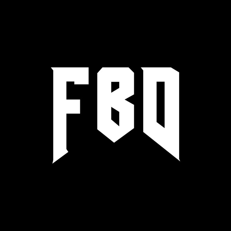 Vector diseño de logotipo de letra fbd para una empresa de tecnología diseño del logotipo fbd combinación de colores blanco y negro fbd logotipo fbd vector fbd diseño del icono fbd alfabeto fbd tipo de logotipo diseño