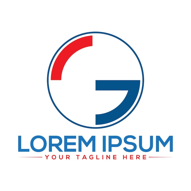 Diseño de logotipo letra G Logotipo de letra inicial G creativo Símbolo de letra G Negocio de letra G
