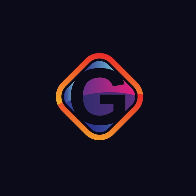 Diseño de logotipo letra g