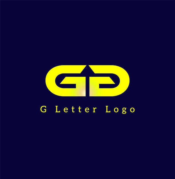 Diseño de logotipo de letra G.