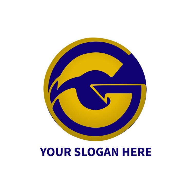 Vector diseño del logotipo de la letra getter