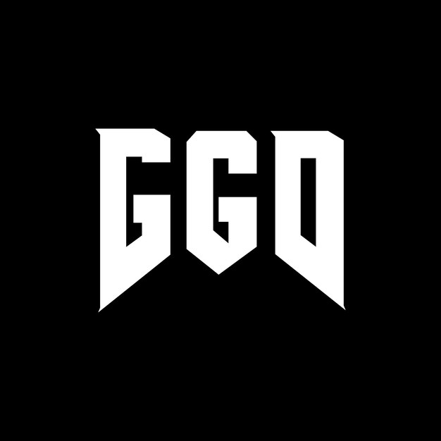 Diseño de logotipo de letra GGD para una empresa de tecnología Diseño del logotipo GGD combinación de colores blanco y negro Logotipo G GD vector GGD diseño Icono GGD alfabeto GGD tipografía Diseño del Logotipo