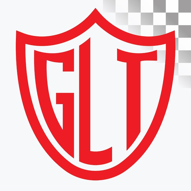 Diseño del logotipo de la letra GLT