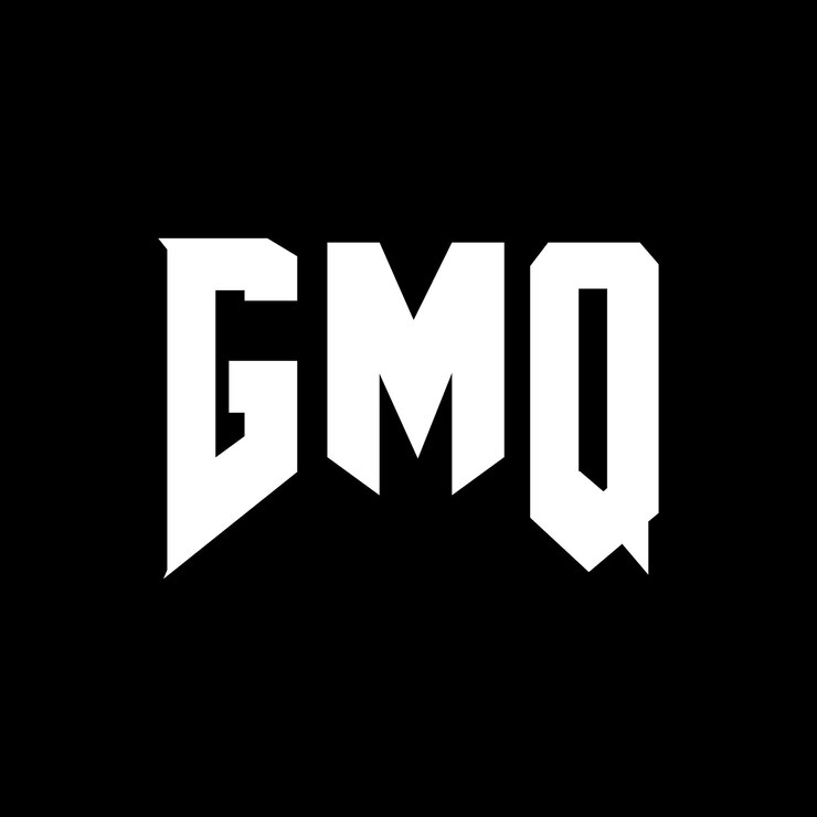 Vector diseño de logotipo de letra de gmq para una empresa de tecnología diseño del logotipo de gmq combinación de colores blanco y negro logotipo gmq vector diseño gmq icono alfabeto gmq tipografía diseño del logotipo gmq