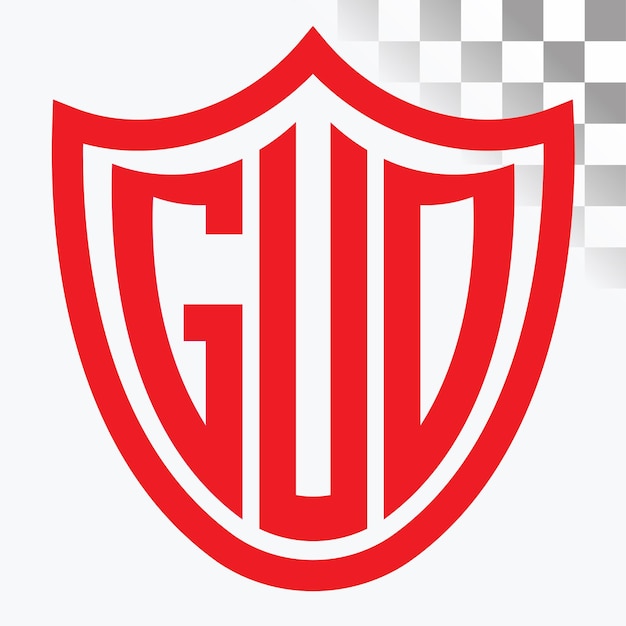 Diseño de logotipo letra GUD