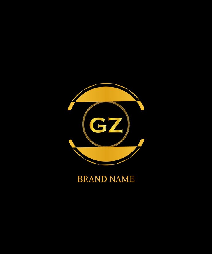 Vector el diseño del logotipo de la letra gz es único, atractivo, creativo, moderno, inicial, gz inicial, basado en la letra, icono, logotipo.