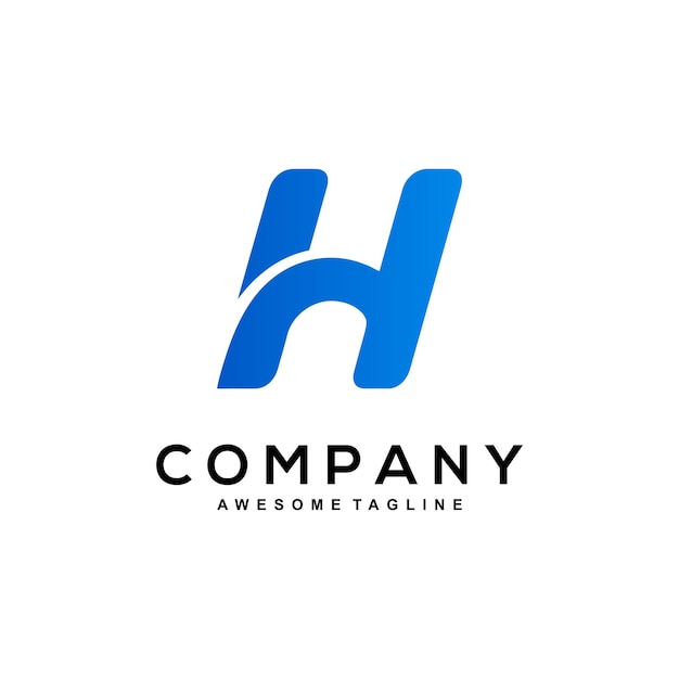Diseño de logotipo de letra H para su negocio
