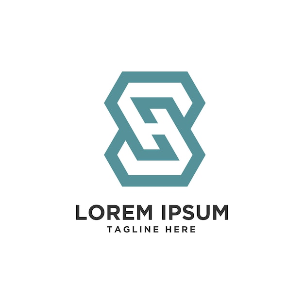 Diseño del logotipo de la letra H