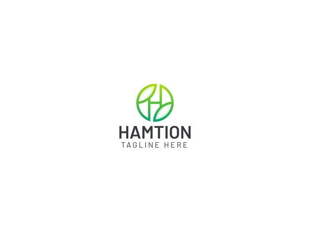 Diseño del logotipo de la letra H