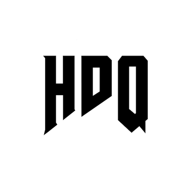 Diseño de logotipo de letra HEQ para una empresa de tecnología Diseño del logotipo HEQ combinación de colores blanco y negro Logotipo HEQ vector diseño HEQ icono HEQ alfabeto HEQ tipografía diseño del logotipo