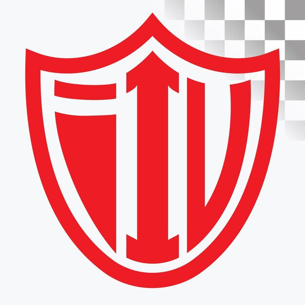 Diseño del logotipo de la letra IIV