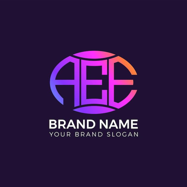 Diseño de logotipo de letra inicial abstracta AAA. AAA monograma círculo forma carta logo vector empresa logo.