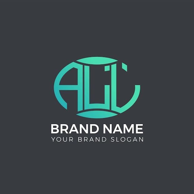 Diseño de logotipo de letra inicial abstracta AAA. AAA monograma círculo forma carta logo vector empresa logo.
