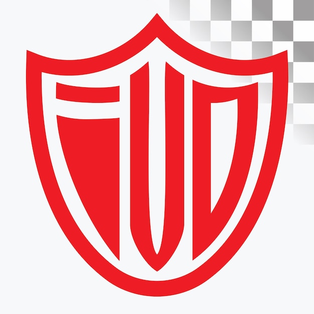 Diseño del logotipo de la letra IVD