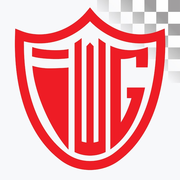Diseño de logotipo de letra IWG