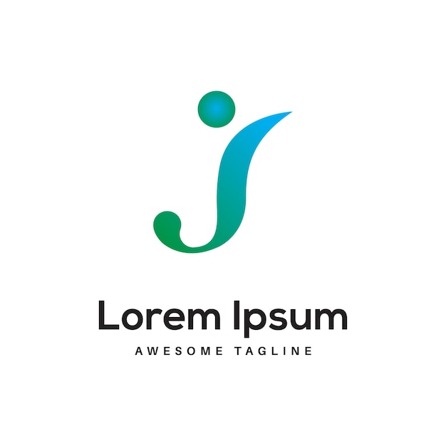 Diseño de logotipo letra J icono gratuito por Rahim Stock Designer
