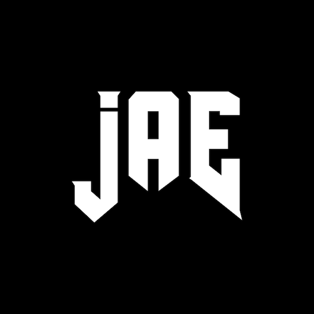 Diseño de logotipo de letra JAE para una empresa de tecnología JAE diseño de logotipo combinación de colores blanco y negro JAE logotipo JAE vector JAE diseño icono JAE alfabeto JAE tipografía diseño de logotip