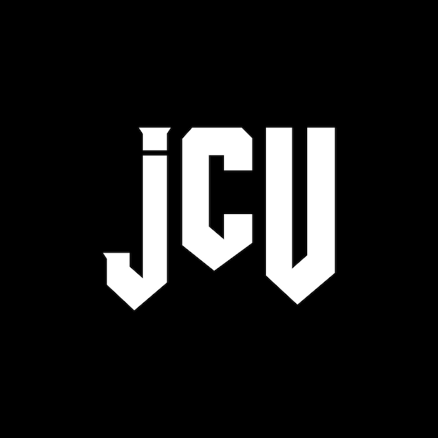 Diseño de logotipo de letra JCU para una empresa de tecnología Diseño del logotipo JCU combinación de colores blanco y negro JCU logotipo vector JCU diseño JCU icono JCU alfabeto JCU tipografía diseño del logotipo