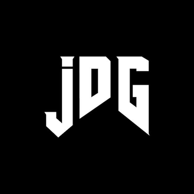 Diseño de logotipo de letra JDG para una empresa de tecnología Diseño de Logotipo JDG combinación de colores blanco y negro JDG logotipo JDG vector JDG diseño JDG icono JDG alfabeto JDG tipografía diseño de logotipo
