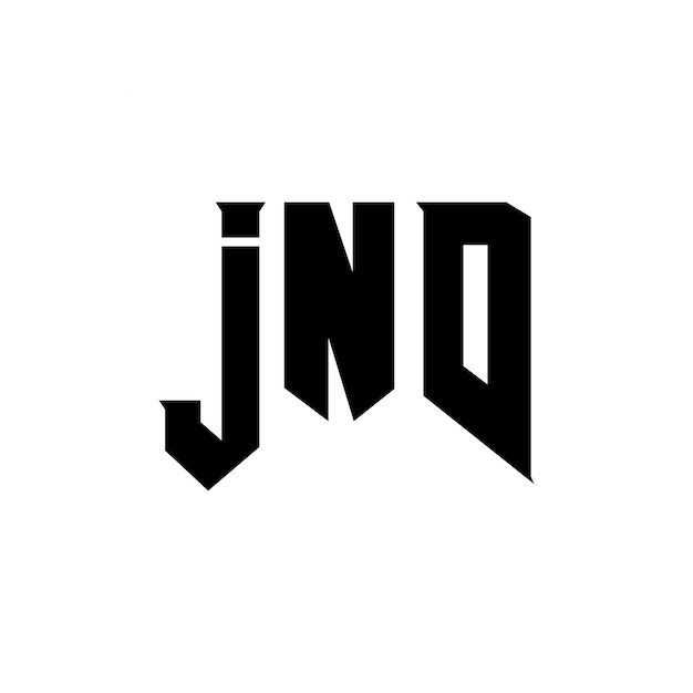 Diseño de logotipo de letra JND para una empresa de tecnología Diseño de Logotipo JND combinación de colores blanco y negro JND logotipo JND vector JND diseño Icono JND alfabeto JND tipografía diseño de logotipo