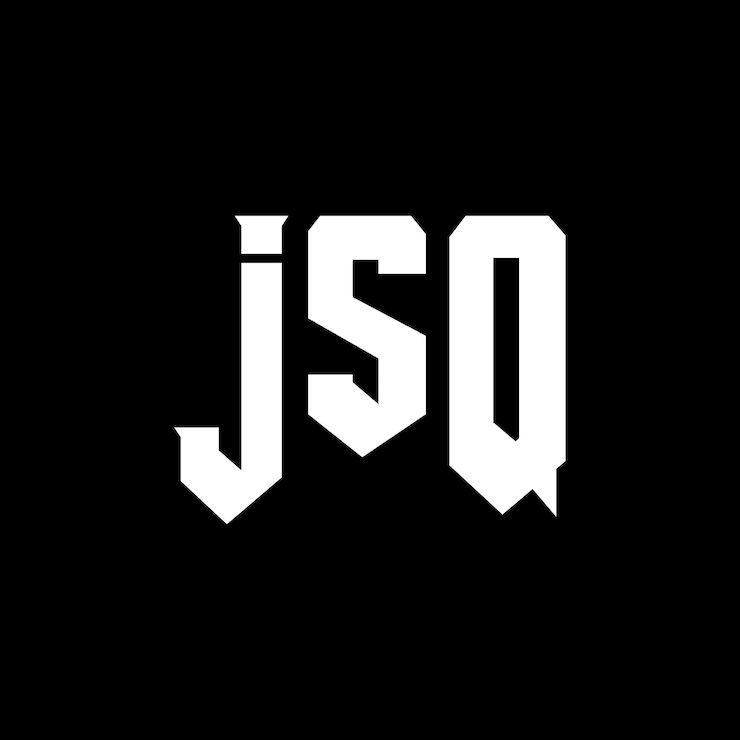 Vector diseño de logotipo de letra jsq para una empresa de tecnología diseño de logotipo jsq combinación de colores blanco y negro jsq logo jsq vector jsq diseño jsq icono jsq alfabeto jsq tipografía diseño del logotipo