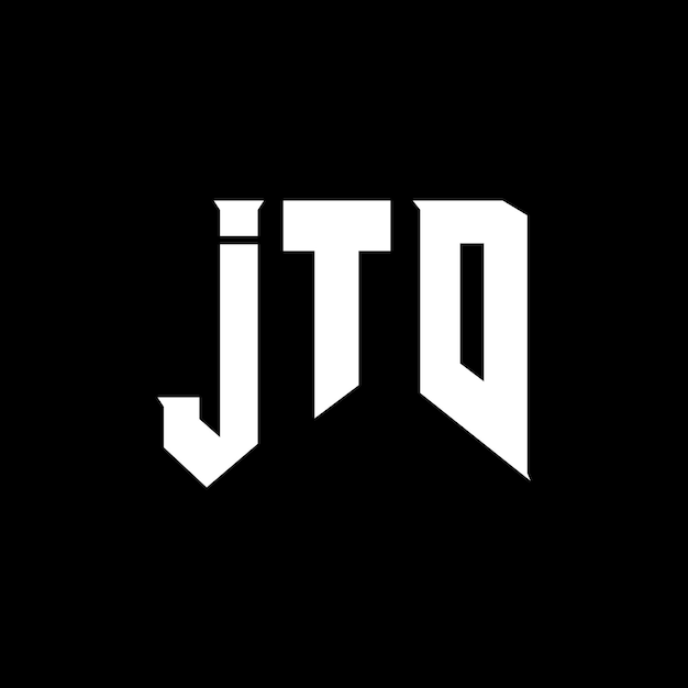 Diseño de logotipo de letra JTD para una empresa de tecnología Diseño de Logotipo JTD combinación de colores blanco y negro JTD logotipo JTD vector JTD diseño Icono JTD alfabeto JTD tipografía diseño de logotipo