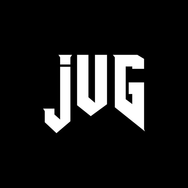 Diseño de logotipo de letra JUG para la compañía de tecnología JUG diseño de logotipo combinación de colores blanco y negro JUG logotipo JUG vector JUG diseño icono JUG alfabeto JUG tipografía diseño de logotip