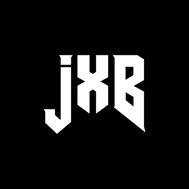 Diseño de logotipo de letra JXB para una empresa de tecnología Diseño de Logotipo JXB combinación de colores blanco y negro Logotipo J XB vector JXB diseño Icono JXB Alfabeto JXB tipografía Diseño del logotipo