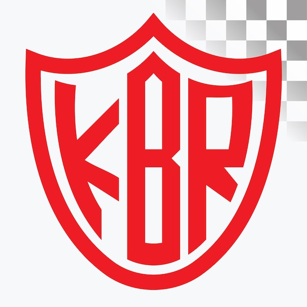 Diseño del logotipo de la letra KBR