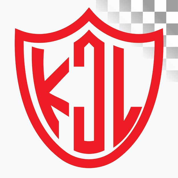 Diseño del logotipo de la letra KJL