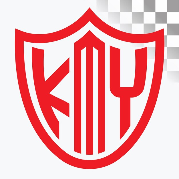 Diseño del logotipo de la letra KMY