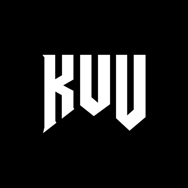 Vector diseño de logotipo de letra kuu para una empresa de tecnología kuu diseño de logotipo combinación de colores blanco y negro kuu logotipo kuu vector kuu diseño kuu icono kuu alfabeto kuu tipografía diseño del logotipo