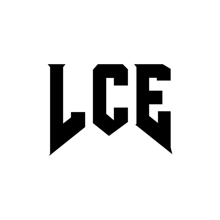 Vector diseño de logotipo de letra lce para una empresa de tecnología lce diseño de logotipo combinación de colores blanco y negro lce logotipo lce vector lce diseño lce icono lce alfabeto lce tipografía diseño del logotipo