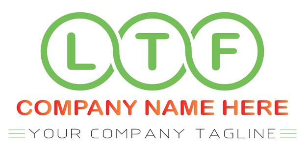 Diseño de logotipo letra LFT