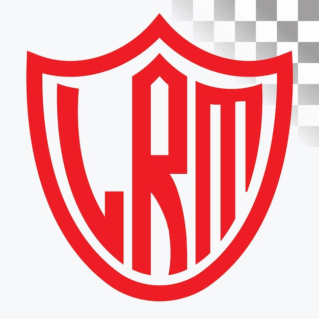 Diseño de logotipo letra LMR