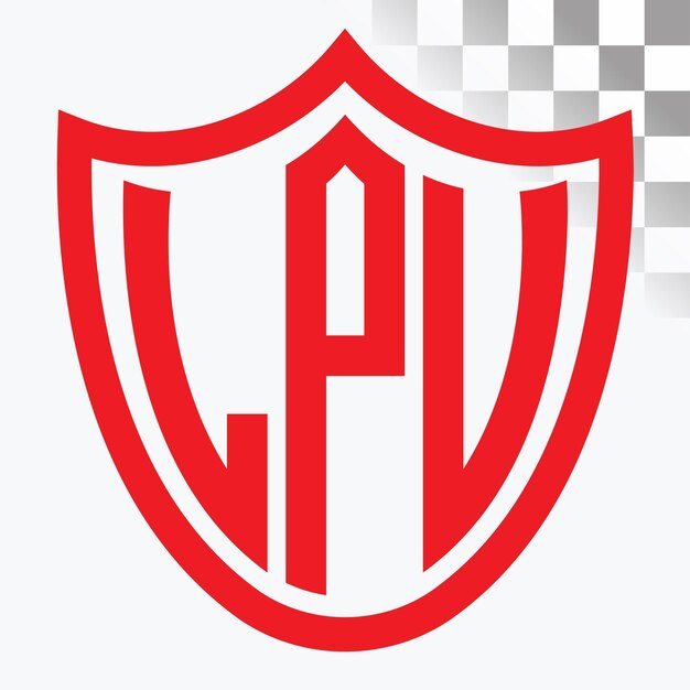 Diseño de logotipo letra LPV