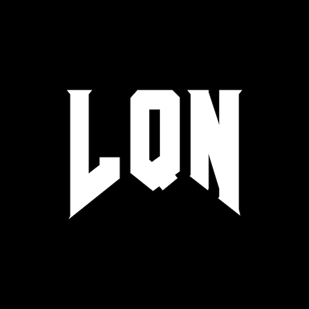 Diseño de logotipo de letra LQN para una empresa de tecnología Diseño del logotipo LQN combinación de colores blanco y negro LQN logotipo Vector LQN diseño LQN icono LQN alfabeto LQN tipografía diseño del logotipo