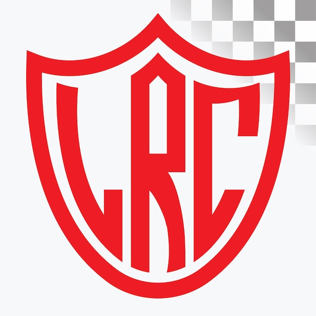 Diseño de logotipo letra LRC