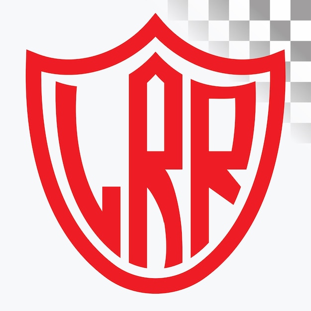 Diseño de logotipo letra LRR