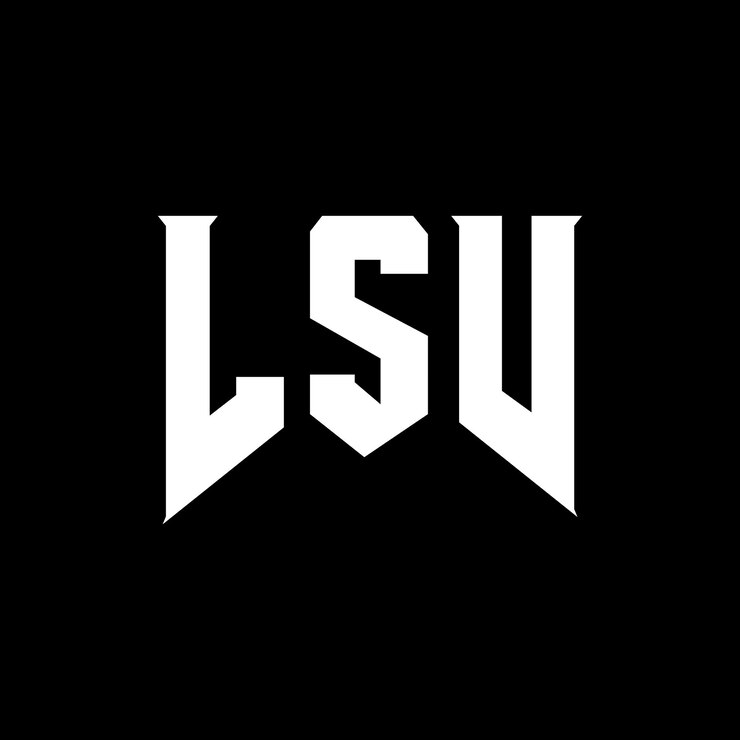 Vector diseño de logotipo de letra lsv para la compañía de tecnología lsv diseño de logotipo combinación de colores blanco y negro lsv logotipo lsv vector lsv diseño lsv icono lsv alfabeto lsv tipografía diseño de logotip