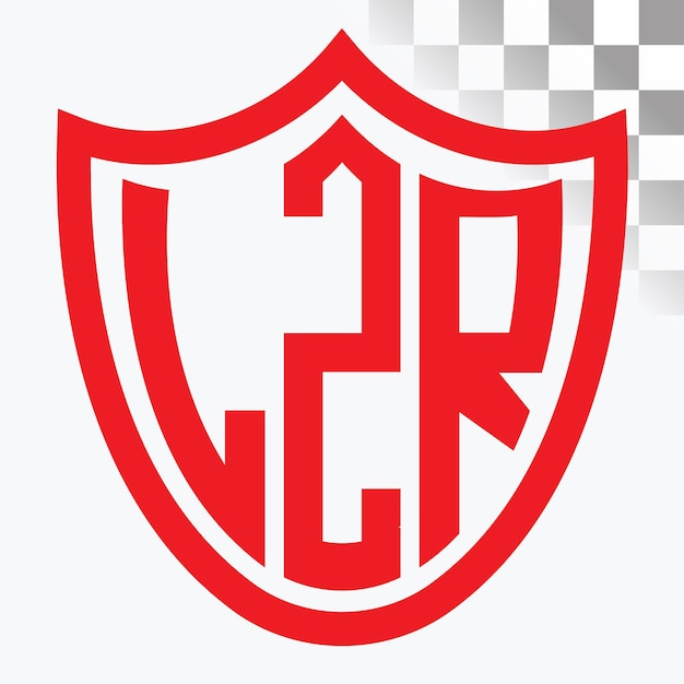 Diseño de logotipo de letra LZR