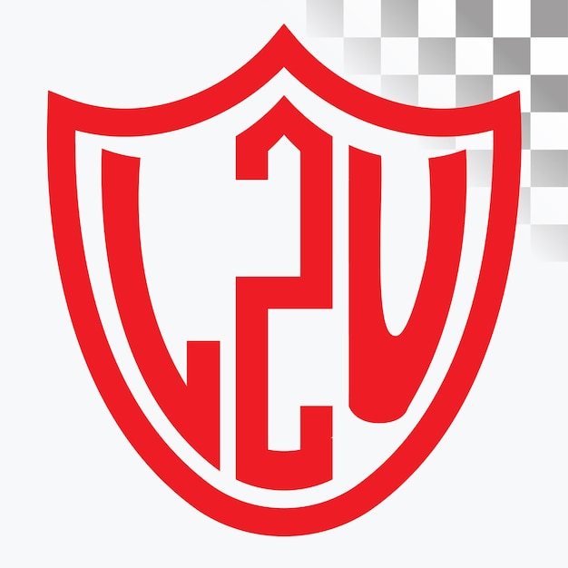 Diseño del logotipo de la letra LZU