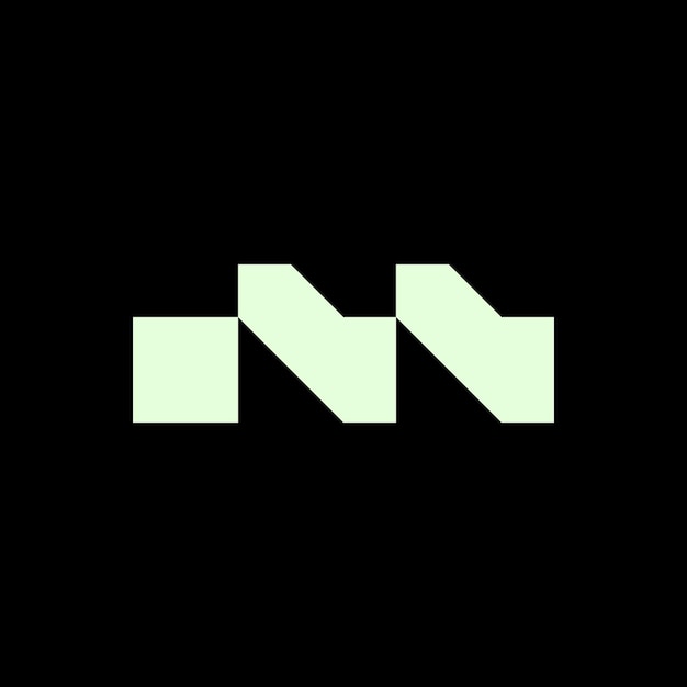 Vector diseño del logotipo de la letra m para su empresa