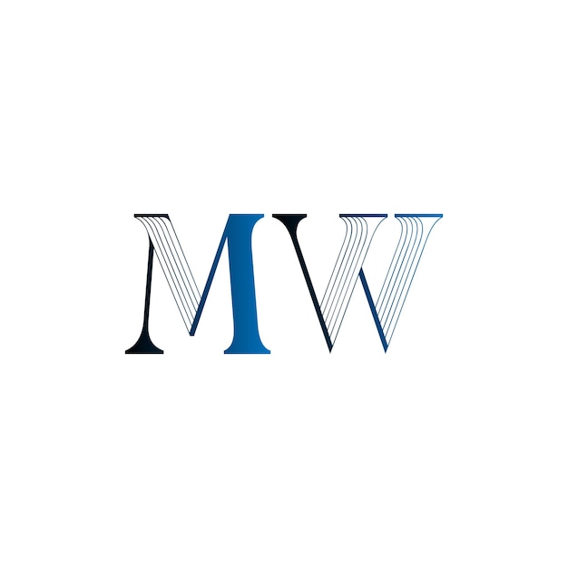 diseño del logotipo de la letra m