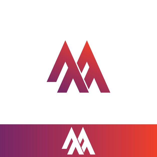 Diseño de logotipo letra M