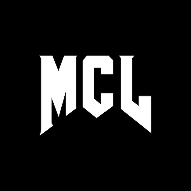 Diseño de logotipo de letra MCL para una empresa de tecnología Diseño del logotipo MCL combinación de colores blanco y negro Logotipo MCL vector MCL diseño Icono MCL alfabeto MCL tipografía Diseño del Logotipo